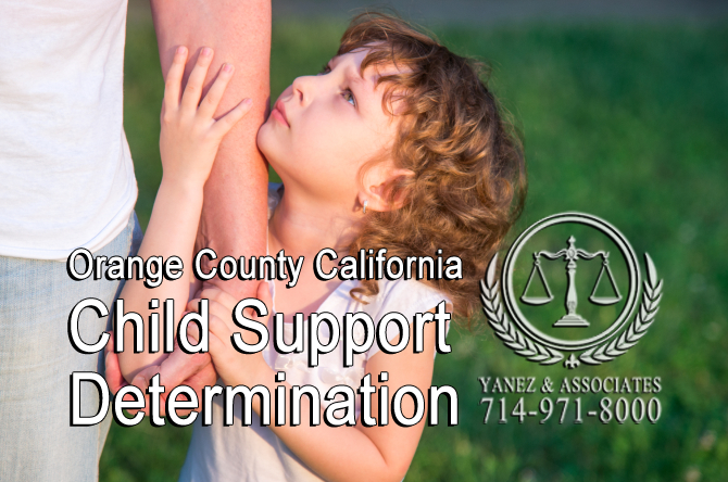 California Child Support Determination