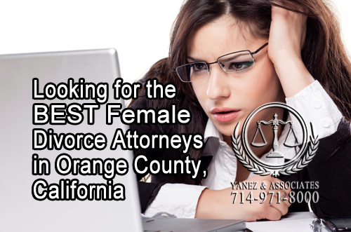 Looking for the Best Female Divorce Attorneys in Orange County, California