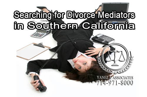 Searching for Divorce Mediators in Southern California