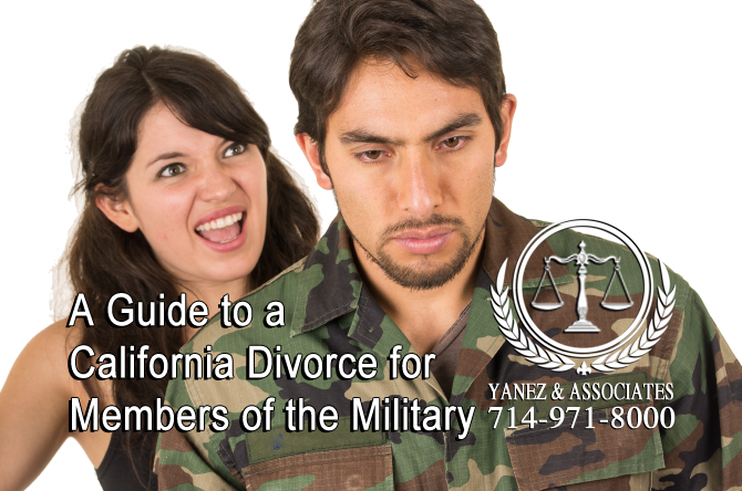 A Guide to a California Divorce for Members of the Military