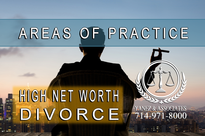 Information for High Net Worth Divorce in OC California