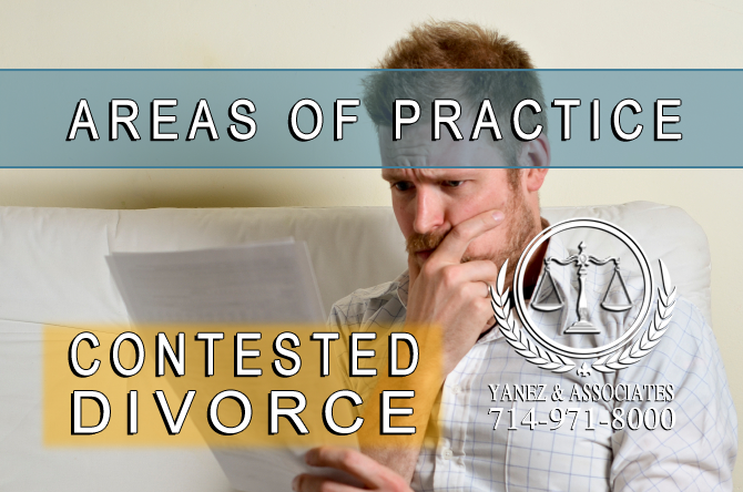 What is a Contested Divorce in California?