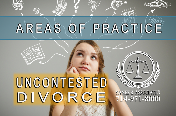 How an Uncontested divorce works in California