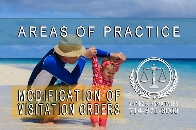 How to Modify a Family Law Visitation Order in Orange County California