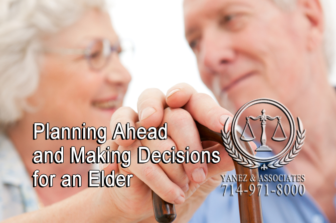 Planning Ahead and Making Decisions for an Elder