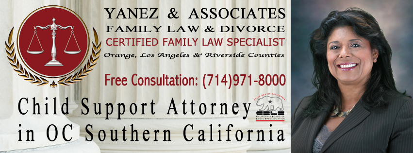 For additional information regarding child support in Southern California please contact your local family law attorneys. Please call Yanez & Associates at 714-971-8000 for your free initial consultation. We look forward to assisting you with your family law matter.