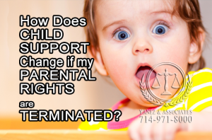 How Does Child Support Change if my Parental Rights are Terminated in California?