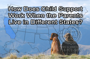 How Does Child Support Work When the Parents Live in Different States?