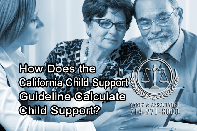 How Does the California Child Support Guideline Calculate Child Support?