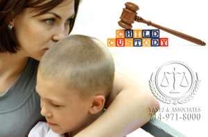 What factors determine Child Custody in Orange County?