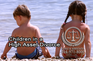 Children in a High Asset Divorce Child Custody and Spousal Support