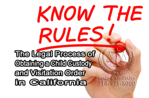 What is the Legal Process of Obtaining a Child Custody and Visitation Order in California