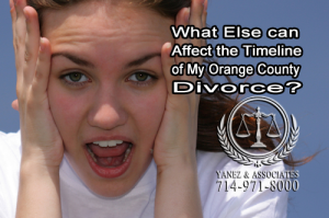 Several other factors can determine the amount of time your divorce takes; for instance, divorces that must go through litigation, may take a longer time