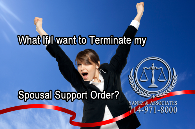 What If I want to Terminate my Spousal Support Order?