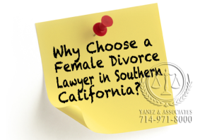 Why Choose a Female Divorce Lawyer in Southern California?