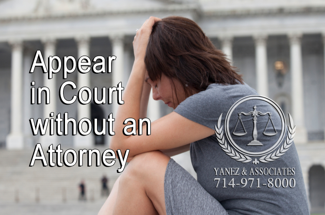 Appear in Court without an Attorney