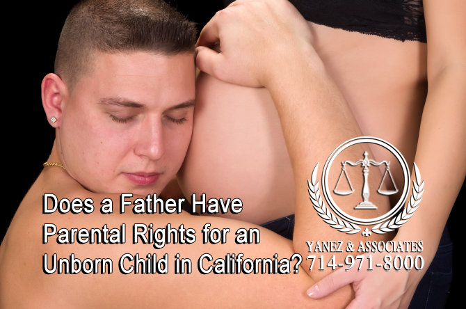 Does a Father Have Parental Rights for an Unborn Child in California?