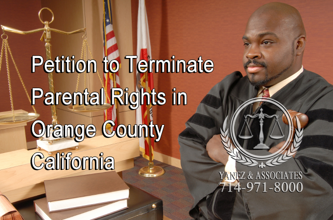 Petition to Terminate Parental Rights in Orange County CA