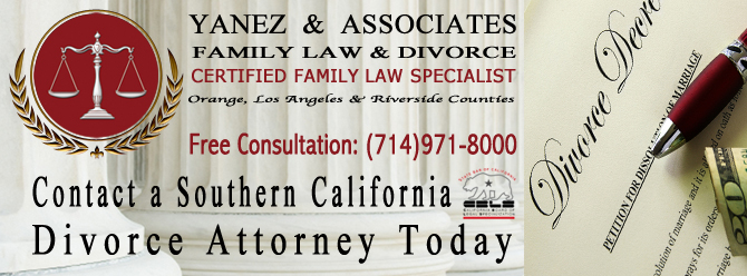 Contact a Southern California Divorce Attorney Today
