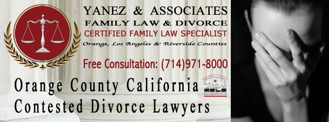 Orange County Contested Divorce Lawyers