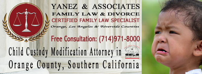 Child Custody Modification Attorney in Southern California
