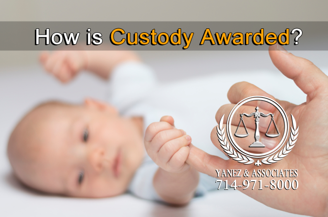 How is Custody Awarded in California