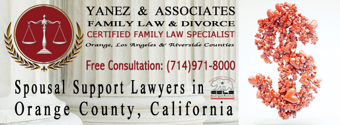 Spousal Support Lawyers in Orange County, California