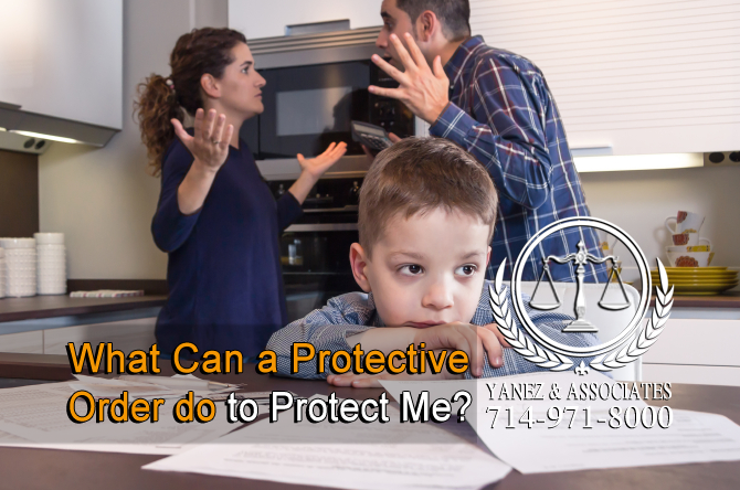 What Can a Protective Order do to Protect Me?