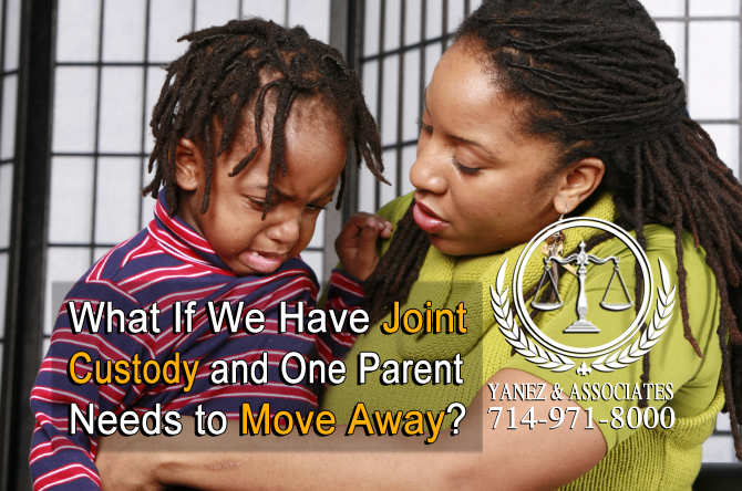 What If We Have Joint Custody and One Parent Needs to Move Away?