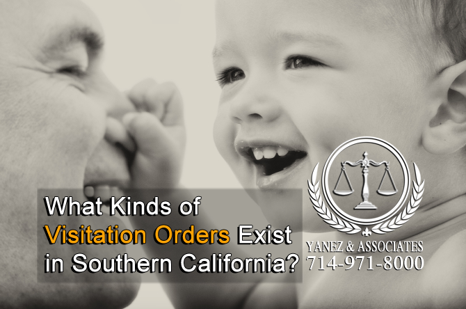 What Kinds of Visitation Orders Exist in Southern California?