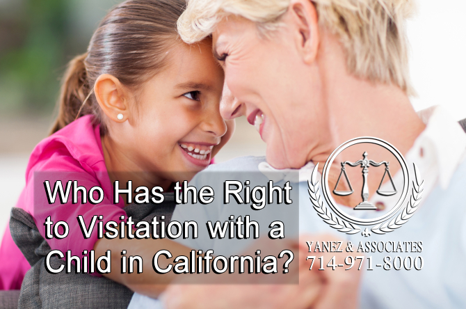 Who Has the Right to Visitation with a Child in California?