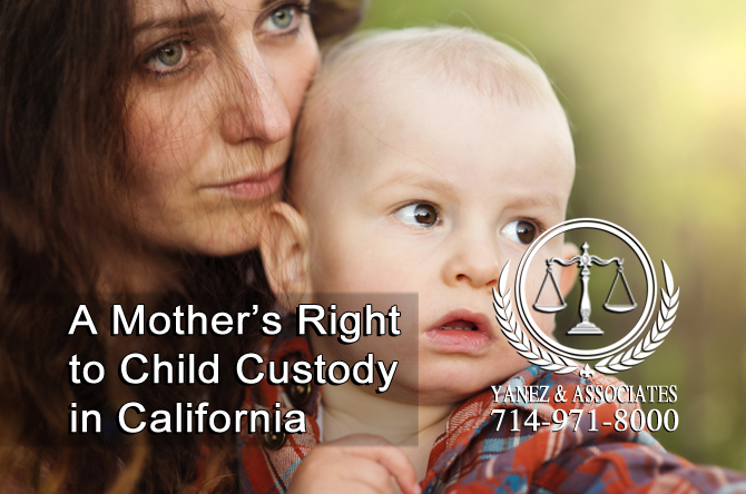 A Mother’s Right to Child Custody in California