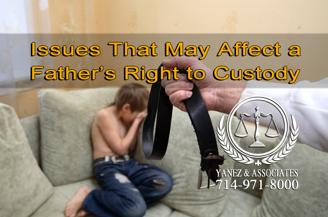 Issues That May Affect a Father’s Right to Custody