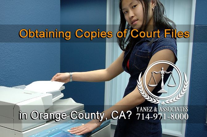 Obtaining Copies of Court Files in family law
