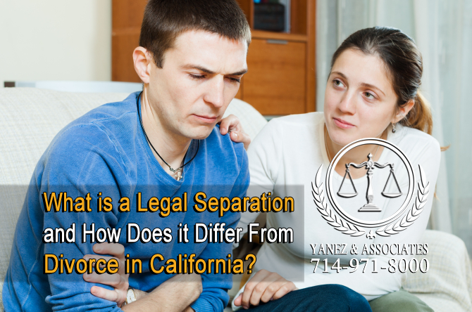 What is a Legal Separation and How Does it Differ From Divorce in California?