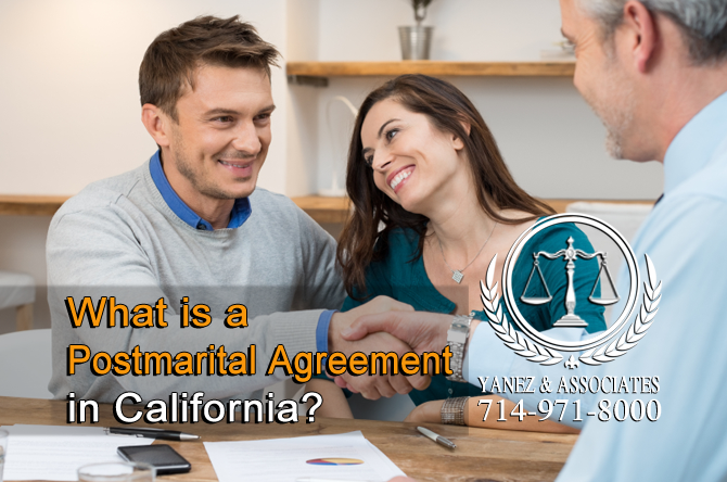 What is a Postmarital Agreement in California?