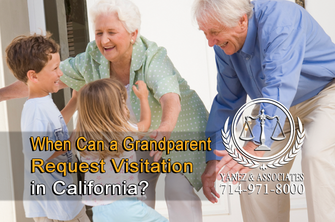 When Can a Grandparent Request Visitation in California?
