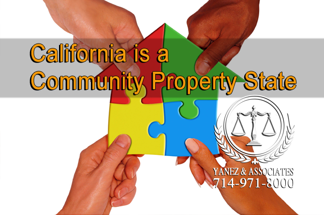 California is a Community Property State