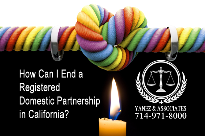 How Can I End a Registered Domestic Partnership in California?