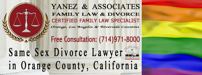 Same Sex Divorce Lawyer in California