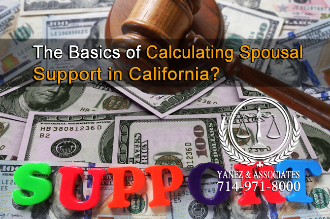 The Basics of Calculating Spousal Support