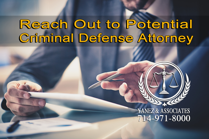 Reach Out to Potential Attorney in Irvine California