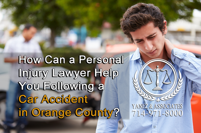 How Can a Personal Injury Lawyer Help You Following a Car Accident in Orange County?