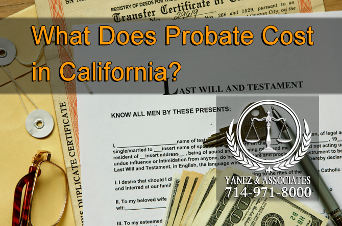What Does Probate Cost in California?