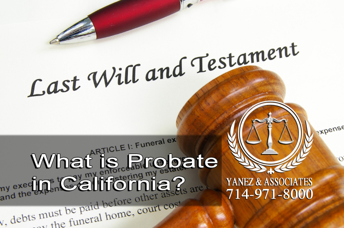 What is Probate in OC California