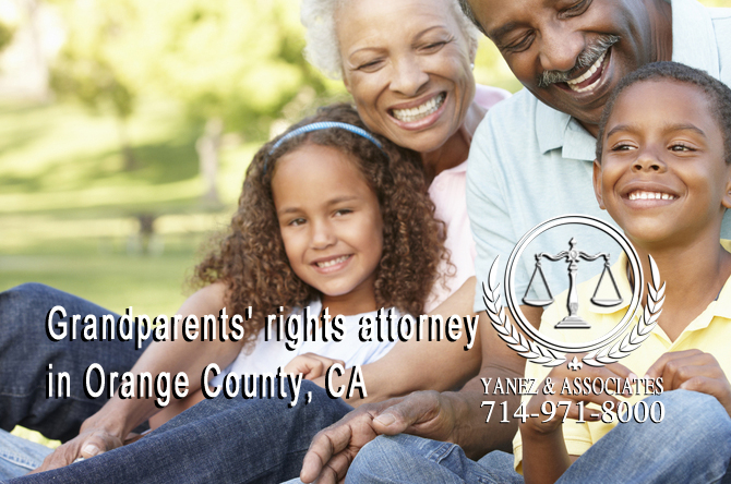 Grandparents' rights attorney in Orange County, Irvine, Santa Ana, Anaheim