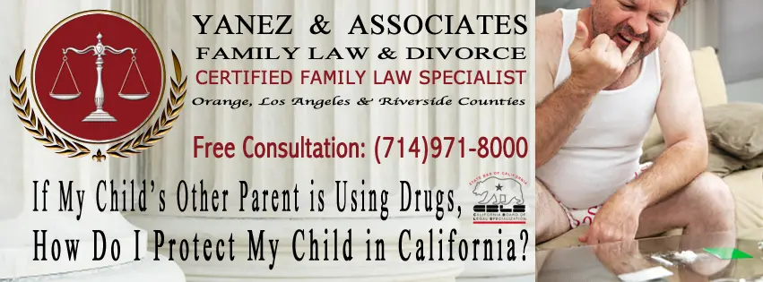 If my child’s other parent is using drugs | Protect my child in California
