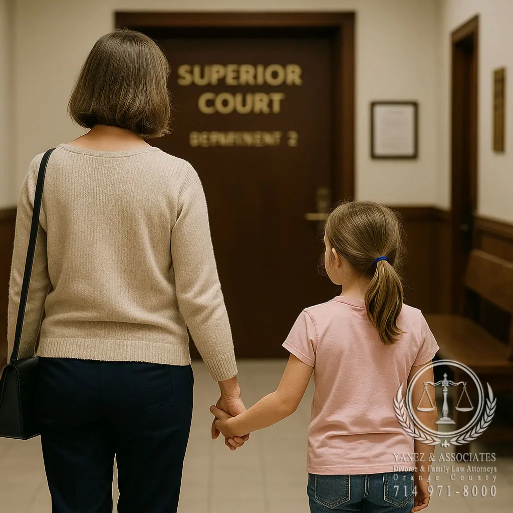 Parent seeking name change for minor in Orange County court
