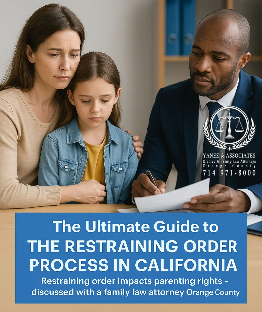 Restraining order impacts parenting rights – discussed with a family law attorney Orange County